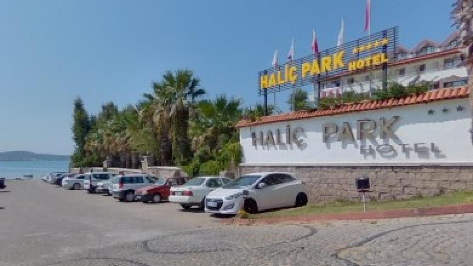 Halic Park Hotel Айвалык Экстерьер фото